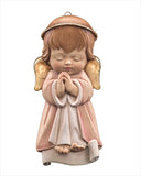 Guardian Angel - 5.5" Hanging Woodcarving - LEPI Woodcarvings