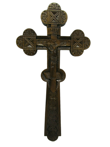 Striking Ukrainian Wall Crucifix