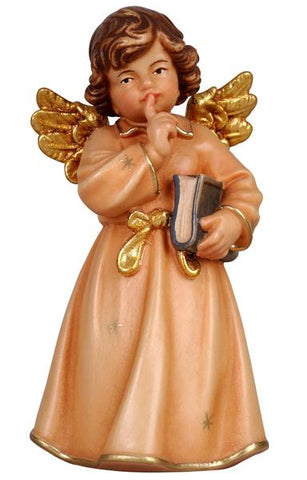 Bell Angel - Standing with Book - Original Glockenengel by PEMA