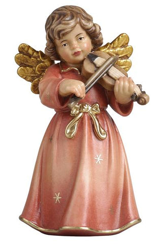 Bell Angel - Standing with Violin - Original Glockenengel by PEMA