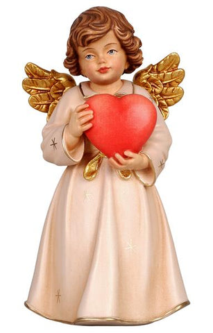Bell Angel - Standing with Heart - Original Glockenengel by PEMA
