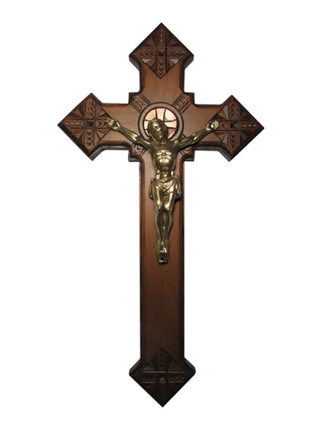 Ukrainian Wall Crucifix - 12.5"