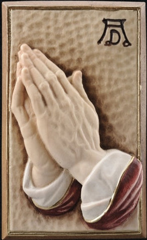 Albrecht Durer Praying Hands - Small Woodcarving