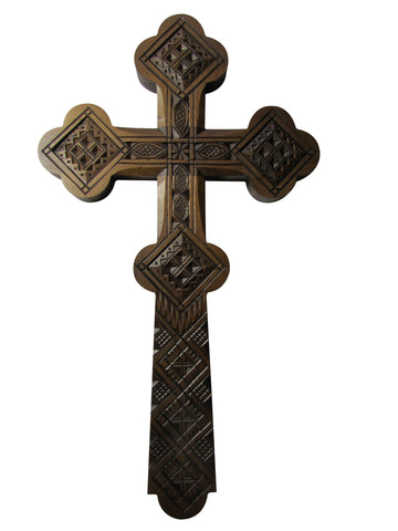 Ornate Ukrainian Wall Cross