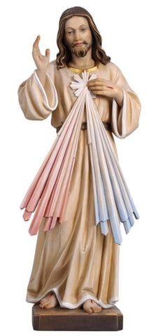 Divine Mercy Woodcarving