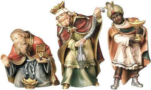 Salcher Set of Kings for Bethlehem Nativity