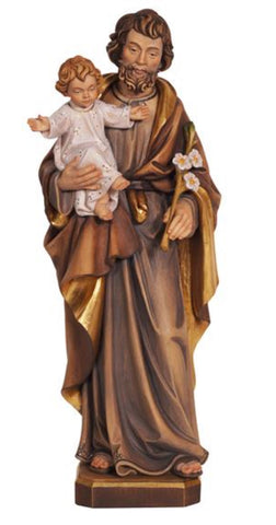 St. Joseph with Child (2nd version) Woodcarving
