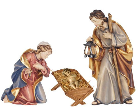 Rainell Holy Family with Infant Jesus and Manger (simple)