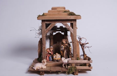 Rainell 7 Piece Nativity Set - Lantern Holy Night