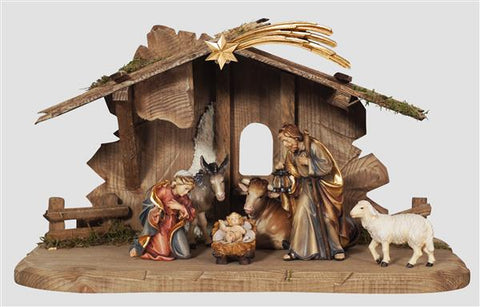 Rainell 9 Piece Nativity Set - Stable