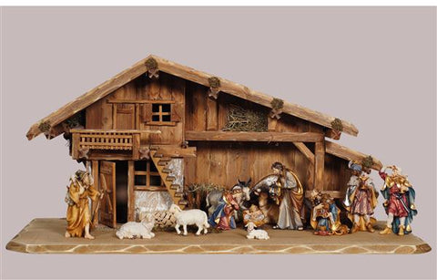 Rainell 14 Piece Nativity Set - Stable