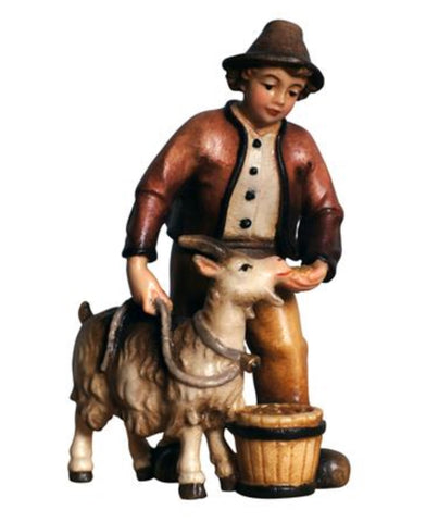 Kostner Boy with Goat