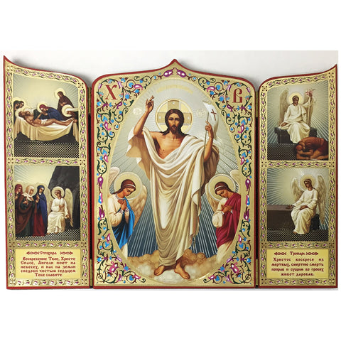 Resurrection of Christ Triptych