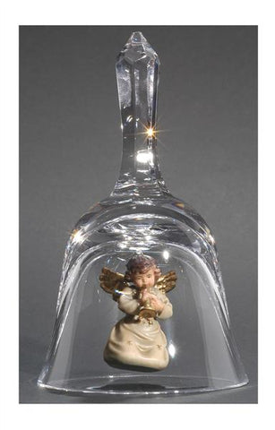 Crystal Bell Angel with Trumpet by PEMA