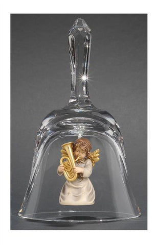 Crystal Bell Angel with Tuba by PEMA