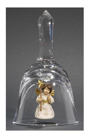 Crystal Bell Angel with Star by PEMA