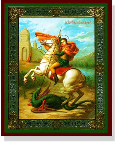 St. George and the Dragon Icon