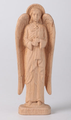 Guardian Angel Russian Woodcarving