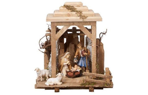 Heimatland 7 Piece Nativity Set - Lantern Holy Night