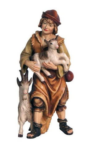 Heimatland Shepherd with 2 goats