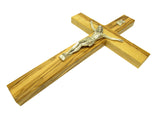 4.75" - 10" Olive Wood Crucifixes - Made in Jerusalem and Bethlehem