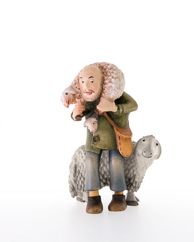 Kastlunger Shepherd with lamb