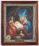 Mary and Joseph with the Infant Jesus - Nativity Icon