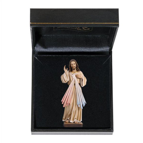 Divine Mercy - Miniature Woodcarving