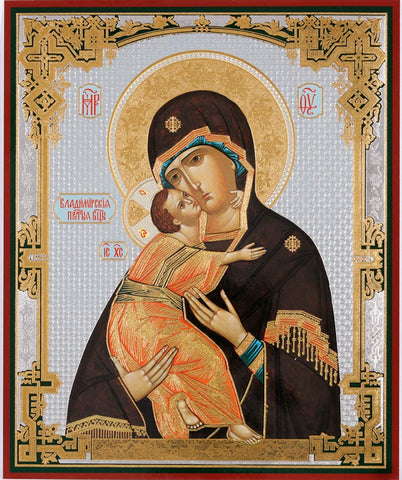 Virgin of Vladimir Russian Icon