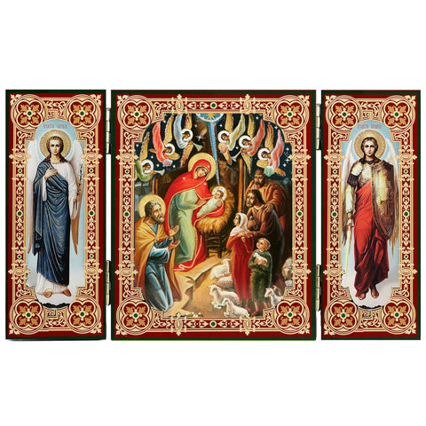 Choir of Angels Nativity Triptych
