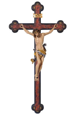 Antique Style Crucifix with Leonardo Corpus