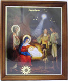 Holy Family with Shepherds Christmas Icon