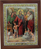 Let the Little Children Come to Me - Framed or Hardboard Icon