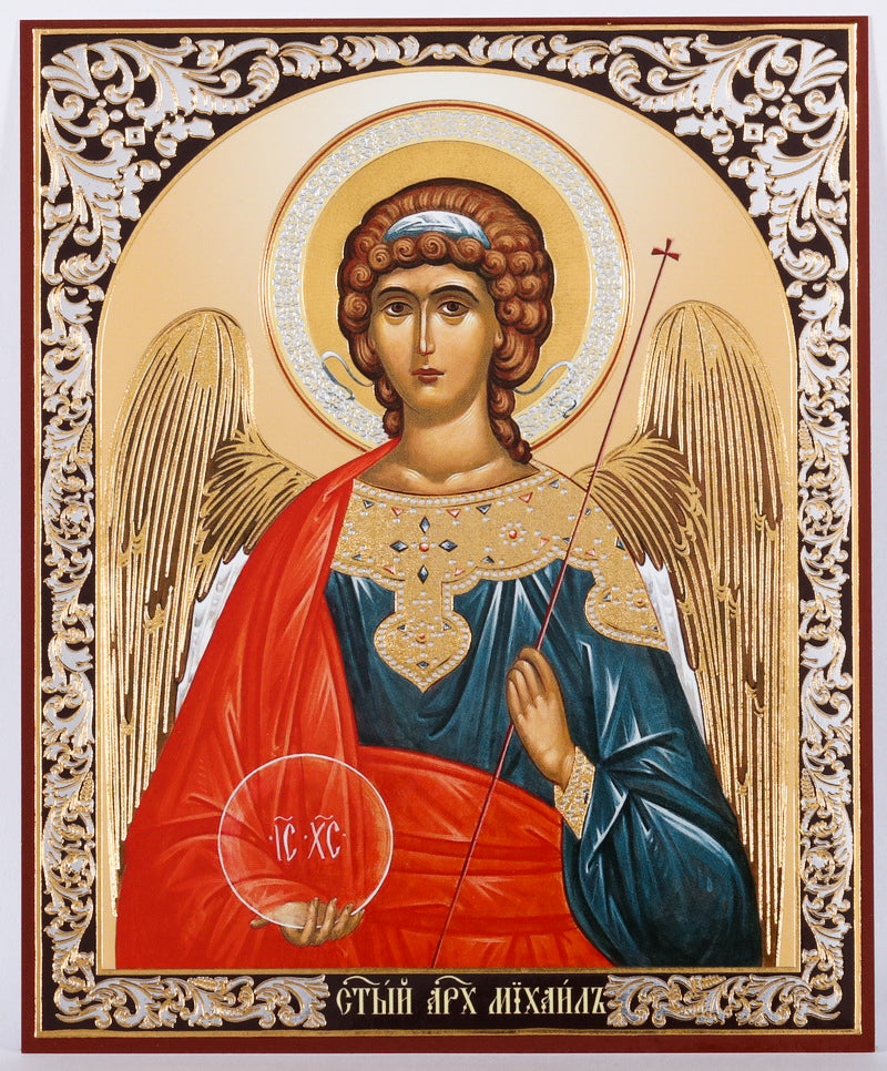 St. Michael the Archangel Icon - Sofrino No. 2 – Authentic Christian Gifts