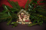 Miniature Ceramic Nativity Scene - Version 2