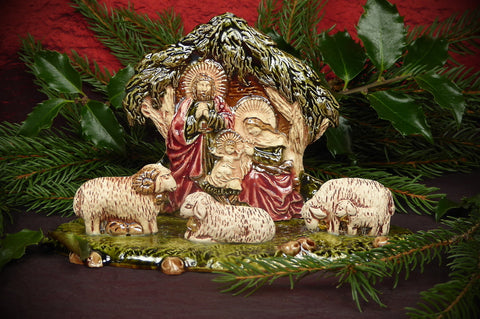 Medium Ceramic Nativity Scene